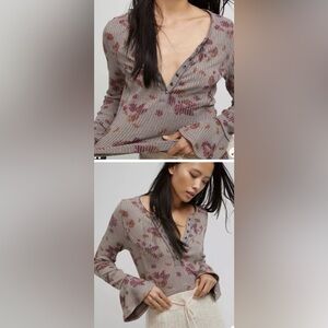 Free People long sleeve top